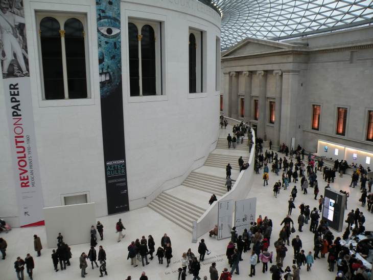  escalier de la rotonde du British Museum